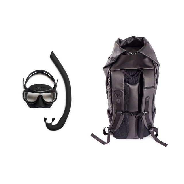 Paquete Máscara + Snorkel + Mochila